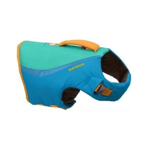 Ruffwear Float Coat Dog Life Jacket Small Blue Teal Handle Flotation Vest NEW